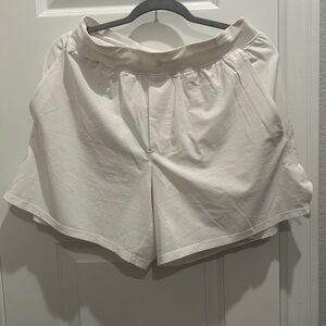 Lululemon white shorts